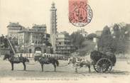 35 Ille Et Vilaine / CPA FRANCE 35 "Dinard, les ramasseurs de Varech sur la plage" / ATTELAGE