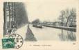 / CPA FRANCE 18 "Vierzon, canal du Berry" / BATTELLERIE