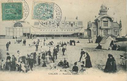 / CPA FRANCE 62 "Calais, nouveau casino"