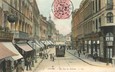 / CPA FRANCE 59 "Douai, la rue de Bellain" / TRAM