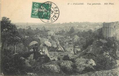 / CPA FRANCE 14 "Falaise, vue générale"