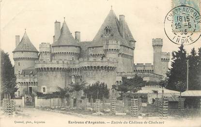 / CPA FRANCE 36 "Château de Chabenet"