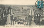 75 Pari / CPA FRANCE 75008 "Paris, panorama des Avenues Wagram et Hoche"