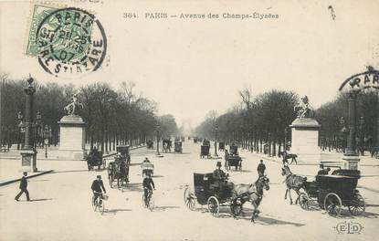 / CPA FRANCE 75008 "Paris avenue des Champs Elysées"