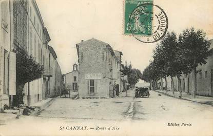 / CPA FRANCE 13 "Saint Cannat, route d'Aix"