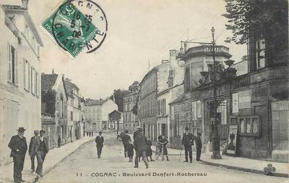 / CPA FRANCE 16 "Cognac, bld Denfert Rochereau"