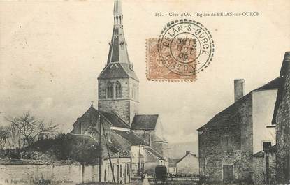 / CPA FRANCE 21 "Eglise de Belan sur Ource" / CACHET PERLE