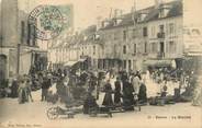 21 Cote D'or / CPA FRANCE 21 "Semur, le marché"