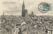 67 Ba Rhin / CPA FRANCE 67 "Strasbourg, panorama pris de l'hôpital"