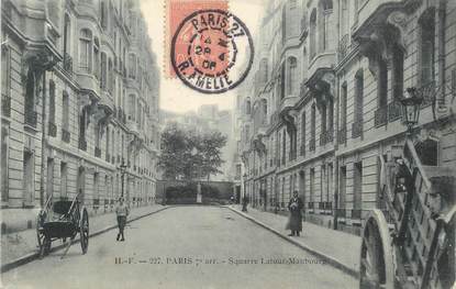 / CPA FRANCE 75007 "Paris, squarre Latour Maubourg"