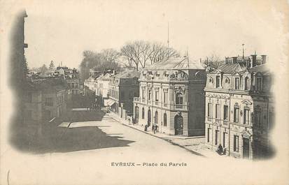 / CPA FRANCE 27 "Evreux, place du Parvis"