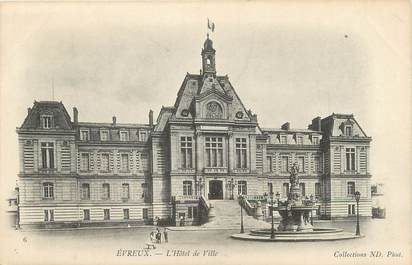 / CPA FRANCE 27 "Evreux, hôtel de ville"