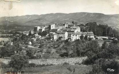 / CPSM FRANCE 84 "Grambois, vue générale et chaine du Lubéron"