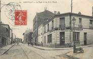 94 Val De Marne / CPA FRANCE 94 "Gentilly, la poste et rue de la Mairie"