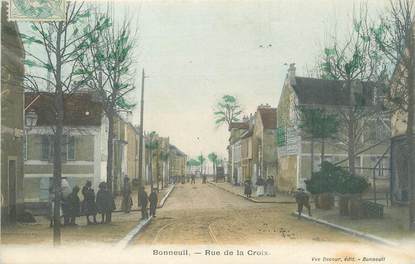 / CPA FRANCE 94 "Bonneuil, rue de la Croix"