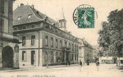 / CPA FRANCE 90 "Belfort, l'hôtel de ville"