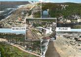 40 Lande / CPSM FRANCE 40 "Mimizan plage "