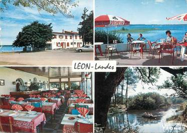 / CPSM FRANCE 40 "Lac de Léon, hôtel du Lac"