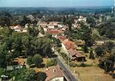 40 Lande / CPSM FRANCE 40 "Castets des Landes, vue aérienne"