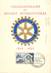  CPSM CARTE MAXIMUM  / ALGERIE "Cinquantenaire du Rotary international"