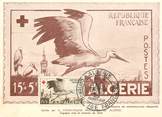 Theme  CPSM  CARTE MAXIMUM  /  ALGERIE / CROIX ROUGE