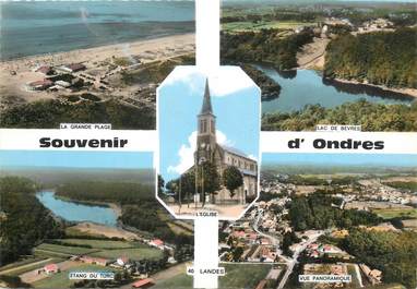 / CPSM FRANCE 40 "Souvenir d'Ondres"