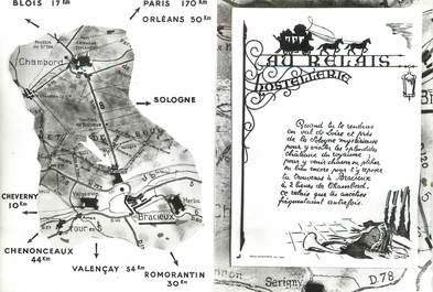 / CPSM FRANCE 41 "Bracieux, le relais"