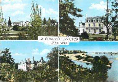 / CPSM FRANCE 41 "La Chaussee Saint Victor"
