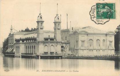 / CPA FRANCE 95 "Enghien Les Bains, le  casino"
