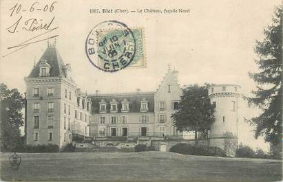 / CPA FRANCE 18 "Blet, le château "