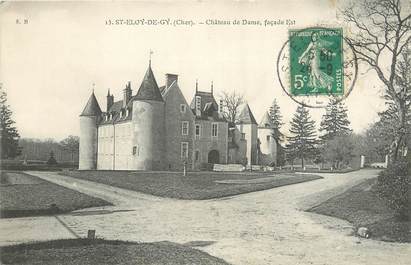 / CPA FRANCE 18 "Saint Eloy de Gy, château de Dame"