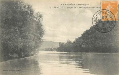 / CPA FRANCE 19 "Beaulieu, gorges de la Dordogne"