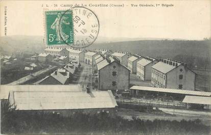 / CPA FRANCE 23 "Camp de la Courtine, vue générale"