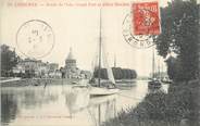 33 Gironde / CPA FRANCE 33 "Libourne, bords de l'Isle"