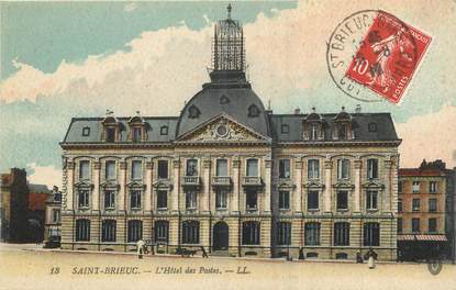 / CPA FRANCE 22 "Saint Brieuc, l'hôtel des postes"