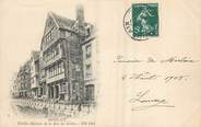 29 Finistere / CPA FRANCE 29 "Morlaix, vieilles maisons de la rue des Nobles"