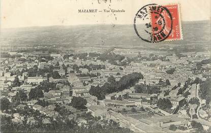 / CPA FRANCE 81 "Mazamet, vue générale"