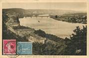 76 Seine Maritime / CPA FRANCE 76 "Elbeuf, vue sur la Seine et le pont de fer"