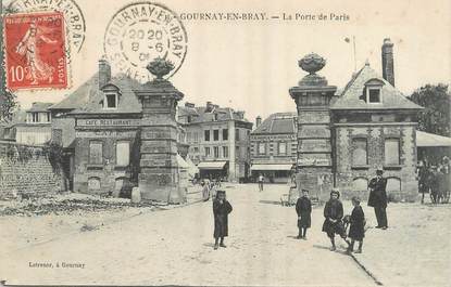 / CPA FRANCE 76 "Gournay en Bray, la porte de Paris"