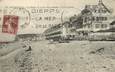 / CPA FRANCE 76 "Pourville, la plage, la jetée promenade et les chalets"