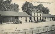 71 SaÔne Et Loire / CPA FRANCE 71 "Montceau Les Mines, la gare"