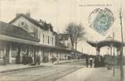 71 SaÔne Et Loire / CPA FRANCE 71 "Paray le Monial, gare"