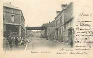 71 SaÔne Et Loire / CPA FRANCE 71 "Epinac, rue Franche"