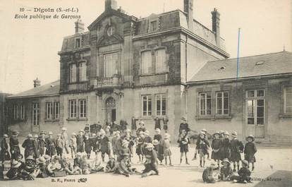 / CPA FRANCE 71 "Digoin, école publique de garçons"