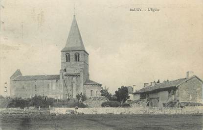 / CPA FRANCE 71 "Baugy, l'église"