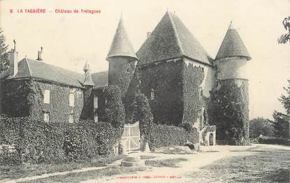 / CPA FRANCE 71 "La Tagnière, château de Trélagues"