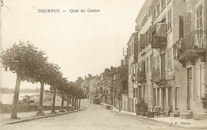 / CPA FRANCE 71 "Tournus, quai du centre"