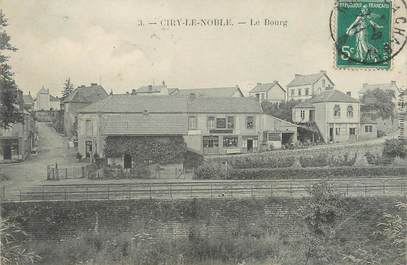 / CPA FRANCE 71 "Ciry Le Noble, le bourg"