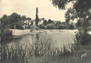 / CPSM FRANCE 41 "Saint Aignan, le cher et la plage"