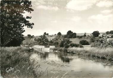 / CPSM FRANCE 41 "Selles Sur Cher, le pont canal passant sur la Sauldre"